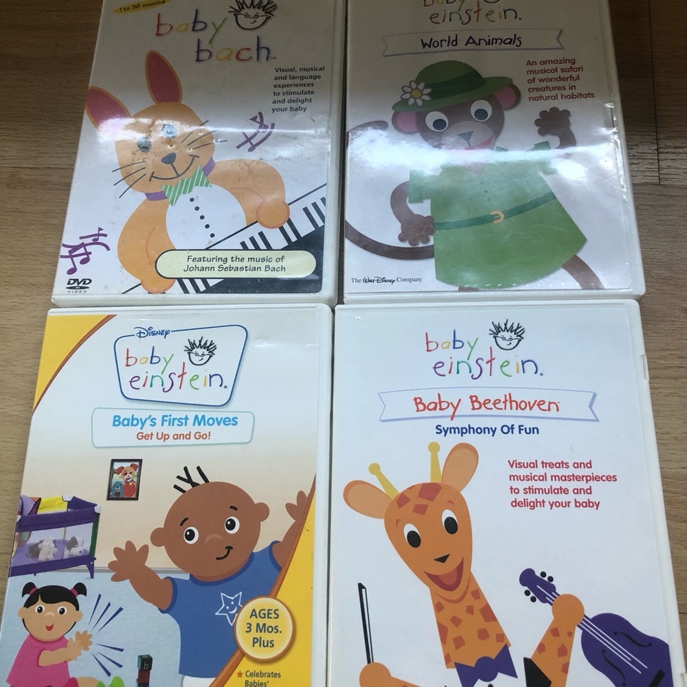 Lots of 4 Baby Einstein DVD in a Bundles
